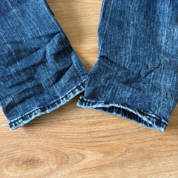 True Religion Rocco Relaxed Skinny Moto Leg MR Denim Jeans Blue Men’s Size 30 - Picture 8 of 12